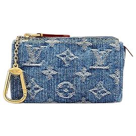 Louis Vuitton Trousse Speedy Denim Blue Blue