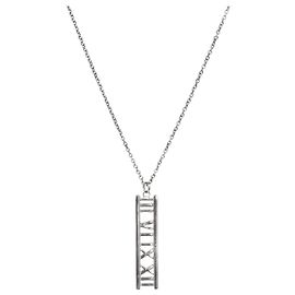 Tiffany & Co Collana Atlas Bar Silver Argento