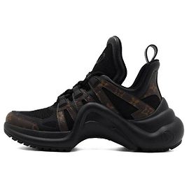 Louis Vuitton Sneakers Archlight con monogramma nero da uomo Nero
