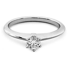 Tiffany & Co Diamantring mit Stein Silber