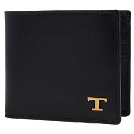 Tod's Leather Wallet Black