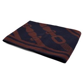 Hermès Sciarpa triangolare reversibile Nero