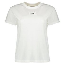 Maison Martin Margiela Camiseta de algodão Branco