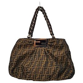 Fendi Borsa a Spalla Juca Mia Marrone