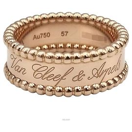 Van Cleef & Arpels Bague Perlee Rose