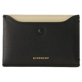 Givenchy Shiny Leather Day Card Holder Black