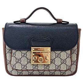 Gucci Padlock Mini Handtasche Schwarz