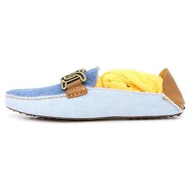 Tod's Mule Denim Kate Scarpe da guida da donna Multicolore