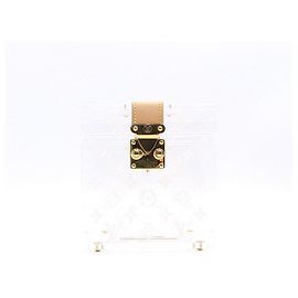 Louis Vuitton Estuche Box Monogram S-Lock Blanco