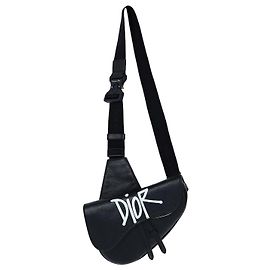 Dior Saddle Bag Black Black
