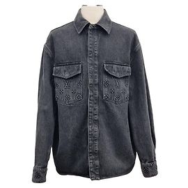 Louis Vuitton Denim Carpenter Jacket Black