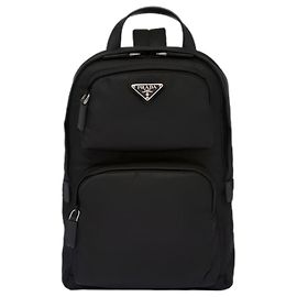 Prada Re-Nylon Sling Backpack Crossbody Black Black