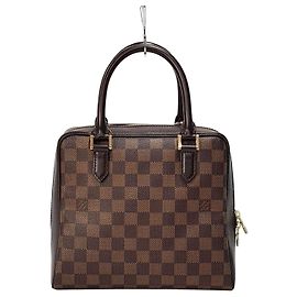 Louis Vuitton Sac cabas Damier Brera Marron