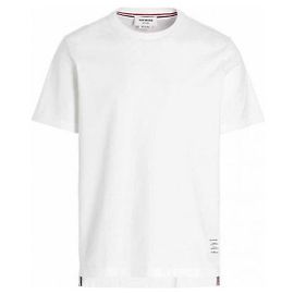 Thom Browne Relaxed Side Slit T-shirt White