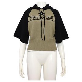 Dior Sudadera de punto de cachemira para mujer Dorado