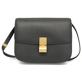 Céline Celine Classic Box Smooth Leather Medium Marrone