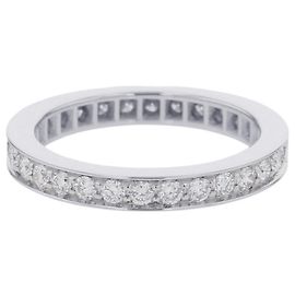 Cartier Eternity Diamond Band Ring Other
