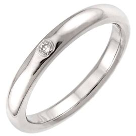 Tiffany & Co. Platinum Stacking Band Ring Other