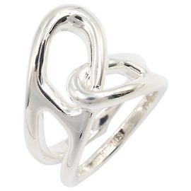 Hermès Hermes Chaine d'Ancre Punk Ring Silvery