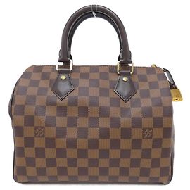 Sac Boston Louis Vuitton Damier Speedy Damier ebène
