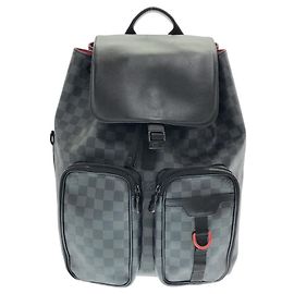Louis Vuitton Damier Graphite Utility Backpack Black