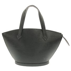 Borsa Louis Vuitton Epi Saint Jacques Nero
