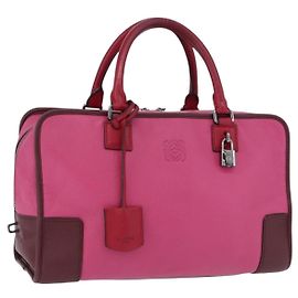 Loewe Amazona Leather 36 Rose