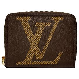 Monedero Monogram Louis Vuitton Castaño Monograma