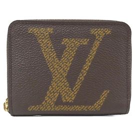 Monedero Zippy Monogram Giant Louis Vuitton Castaño
