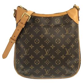 Borsa a Spalla Louis Vuitton Monogram Odeon PM Marrone
