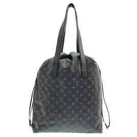 Louis Vuitton Monogram Eclipse Cabas Light Handbag Black