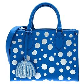Louis Vuitton Monogram Empreinte OnTheGo PM Handbag Blue
