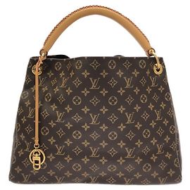 Borsa a Spalla Louis Vuitton Monogram Artsy MM M40249 Marrone