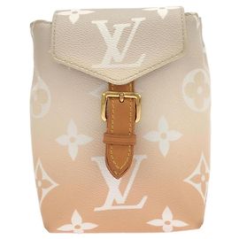 Louis Vuitton By The Pool Tiny Backpack M45764 Marrom Bege