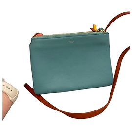 Céline Ensemble de 3 pochettes Celine Trio Bleu Autre