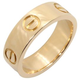Cartier Love Ring in 18K Yellow Gold Golden