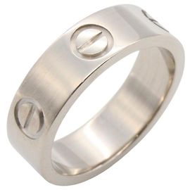 Cartier Love Ring aus 18K Weißgold Silber