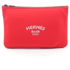 Hermès Sac à main/Pochette Hermes NeoBain MM Rouge