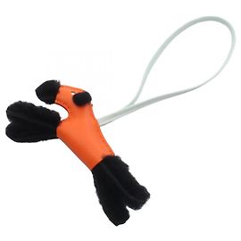Hermès Hermes Buddy Charm in Feu Vert Peppermint Black Green Orange