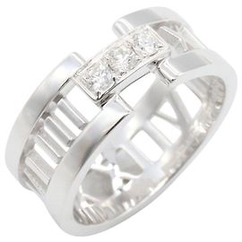 Anillo Atlas de Tiffany & Co. Plata Otro