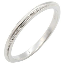Tiffany & Co. Milgrain Band Ring Silvery