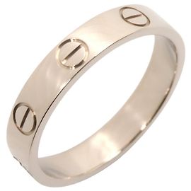 Anillo Mini Love de Cartier en oro blanco de 18K Plata