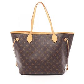 Sac cabas Louis Vuitton Neverfull MM Monogram Marron