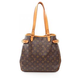Bolsa Tote Louis Vuitton Batignolles Vertical Monogram Marrom