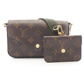 Louis Vuitton Multi Pochette Felicie Marrone Verde