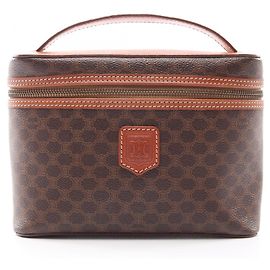 Céline Bolsa Celine Macadam Marrom