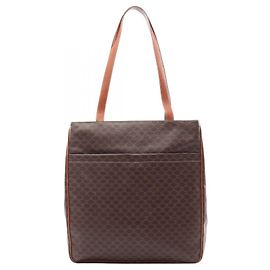 Céline Sac cabas Celine Macadam Marron