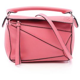 Bolsa 2-Way Loewe Puzzle Bag Mini Rosa