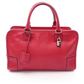 Loewe Amazona 36 Handbag Red