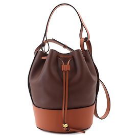Loewe Balloon Medium 2-way Hand/Shoulder Handbag Brown